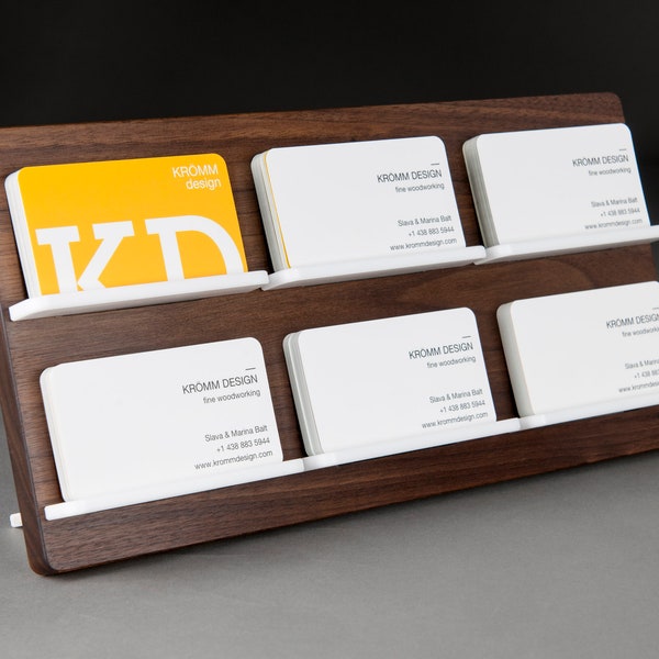 Multiple Business Card Display Etsy