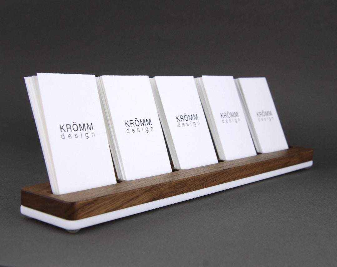 MOO Business Card Holder / Business Card Stand / Business Card Display