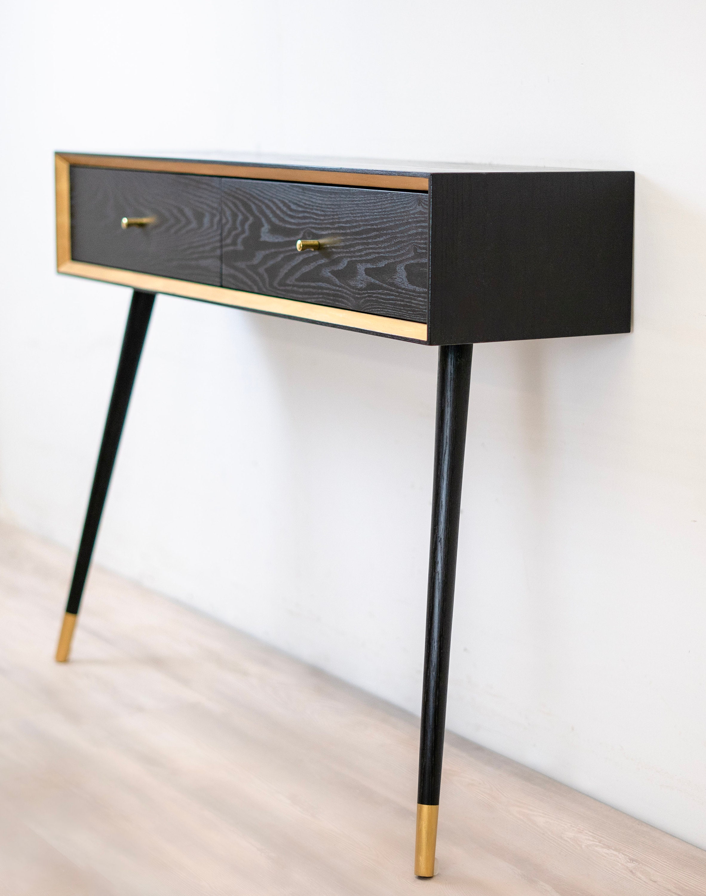 Hall Table Metal Legs - Cabinet Wood Console Metal Doors Door Table