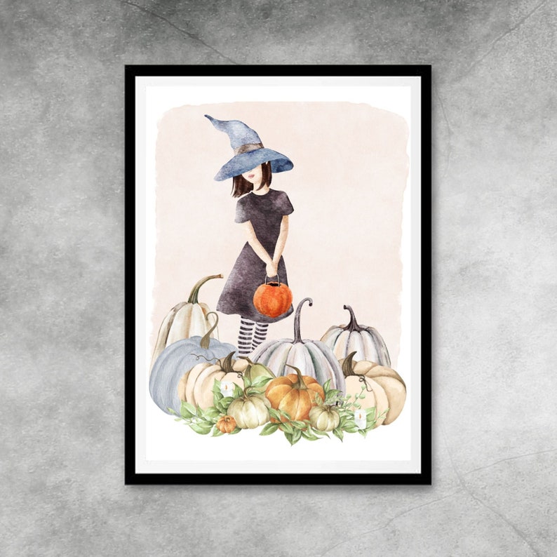 Happy Halloween Printable Halloween Decor Witch Halloween - Etsy