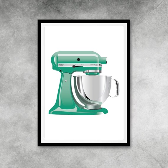 emerald green kitchenaid mixer