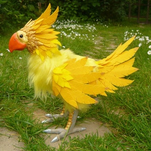 FinalFantasy Chocobo - OOAK Posable Doll - "Made to Order"