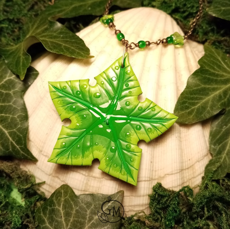 The Treestar Littlefoots Lucky Charm handcrafted Necklace Made to Order image 3