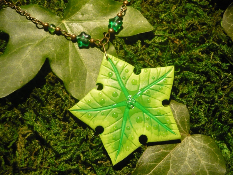 The Treestar Littlefoots Lucky Charm handcrafted Necklace Made to Order image 8