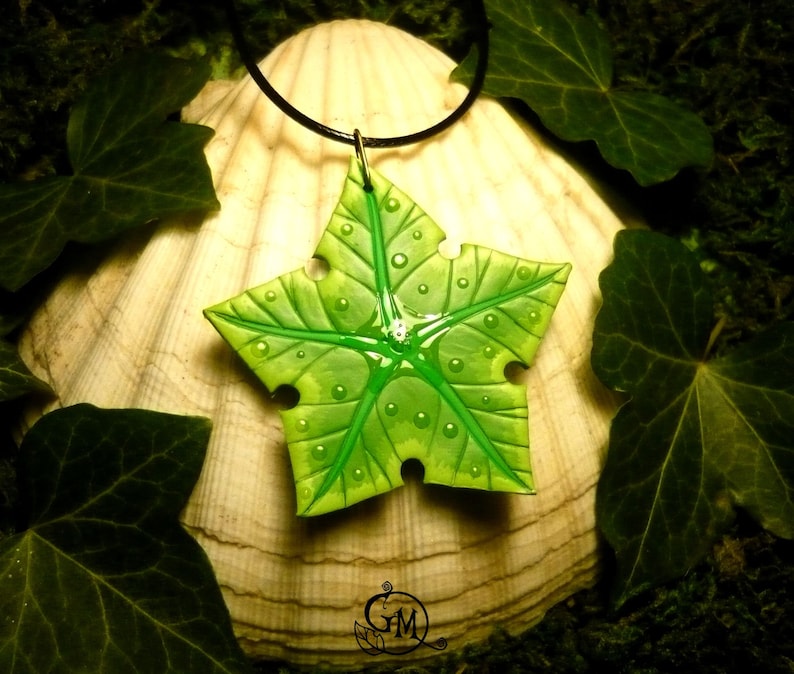 The Treestar Littlefoots Lucky Charm handcrafted Necklace Made to Order image 4
