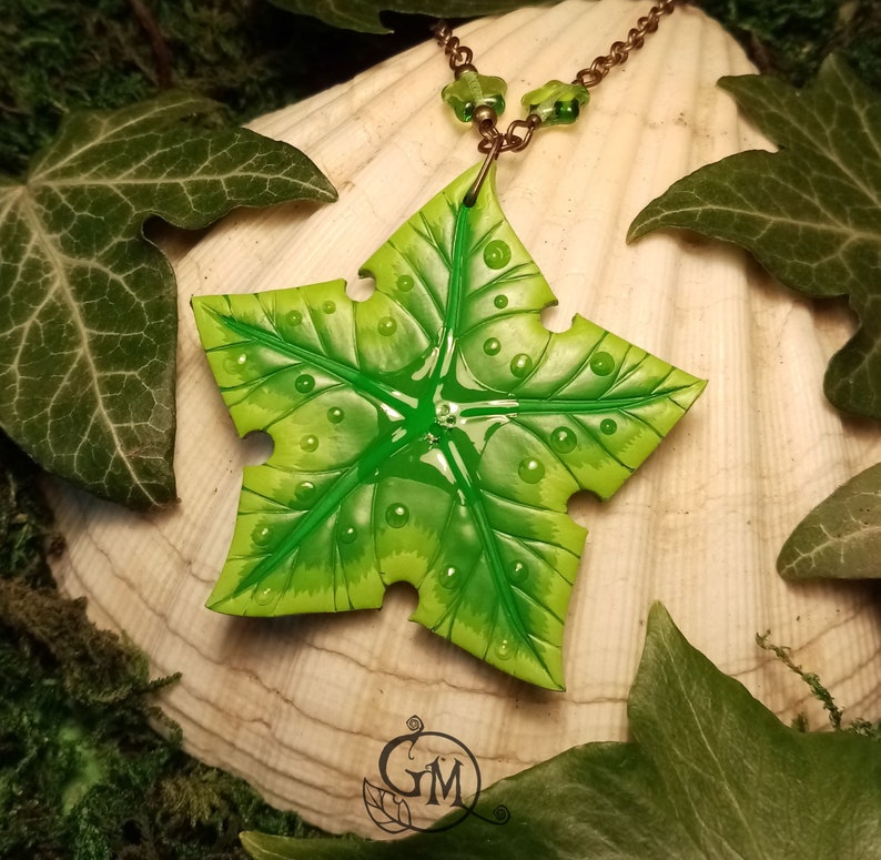 The Treestar Littlefoots Lucky Charm handcrafted Necklace Made to Order image 9
