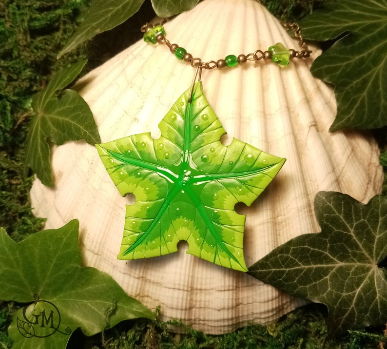 The Treestar Littlefoots Lucky Charm handcrafted Necklace Made to Order image 5