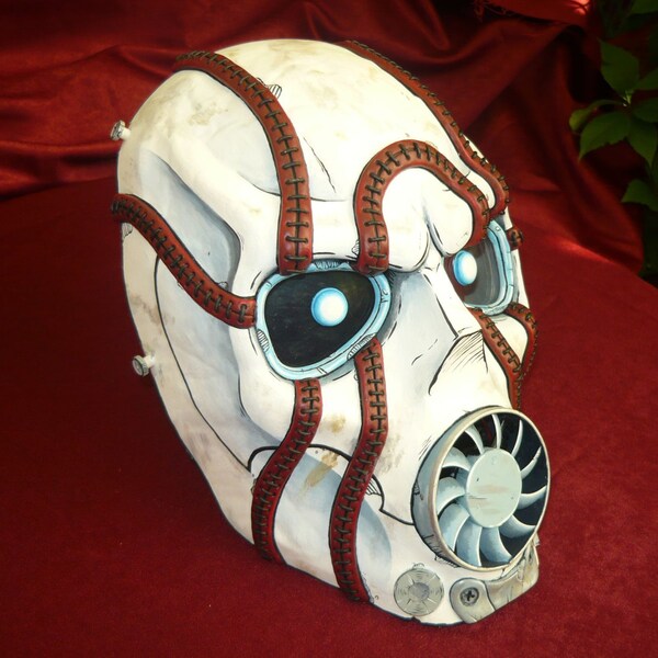 RESERVED for M.Flannery - Borderlands: Psycho Bandit Mask - Unique handcrafted Mask - Wearable Badassitude