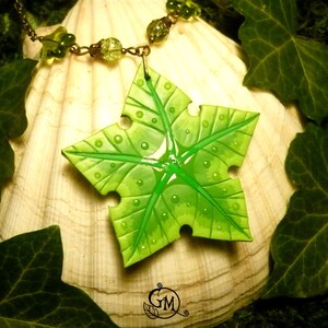 The Treestar Littlefoots Lucky Charm handcrafted Necklace Made to Order image 2