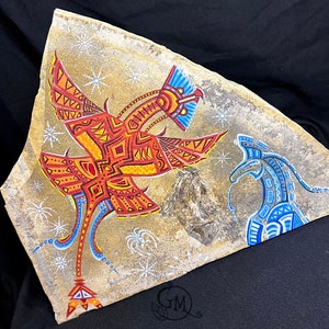Totem of Toruk Big Unique Rockpainting AVATAR Tribute - Etsy