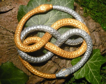 Collana Ciondolo Auryn Con Serpenti – La Storia Infinita, Mai Finito