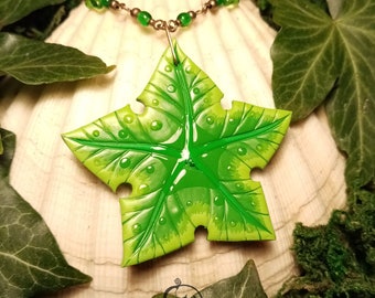 The Treestar - Littlefoots Lucky Charm - handcrafted Necklace - "Made to Order"