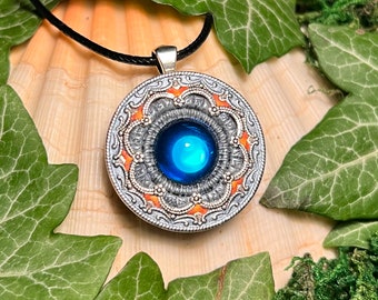 Ring of the Ancients - The Stargate - handsculpted Amulet - "Ready to Ship"