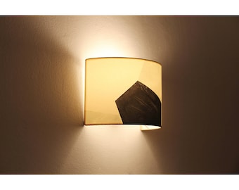 Plug in wall sconce MAUD, Wall sconce plug in, Wall lamp shade, Wall sconce geometric shapes, Mid century sconce, Wall lamp mid century