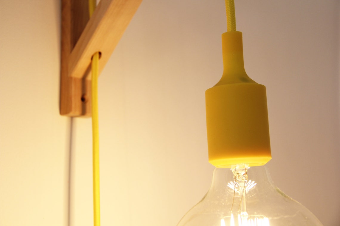 Plug in wall sconce Plug in wall light Wall sconce light Etsy