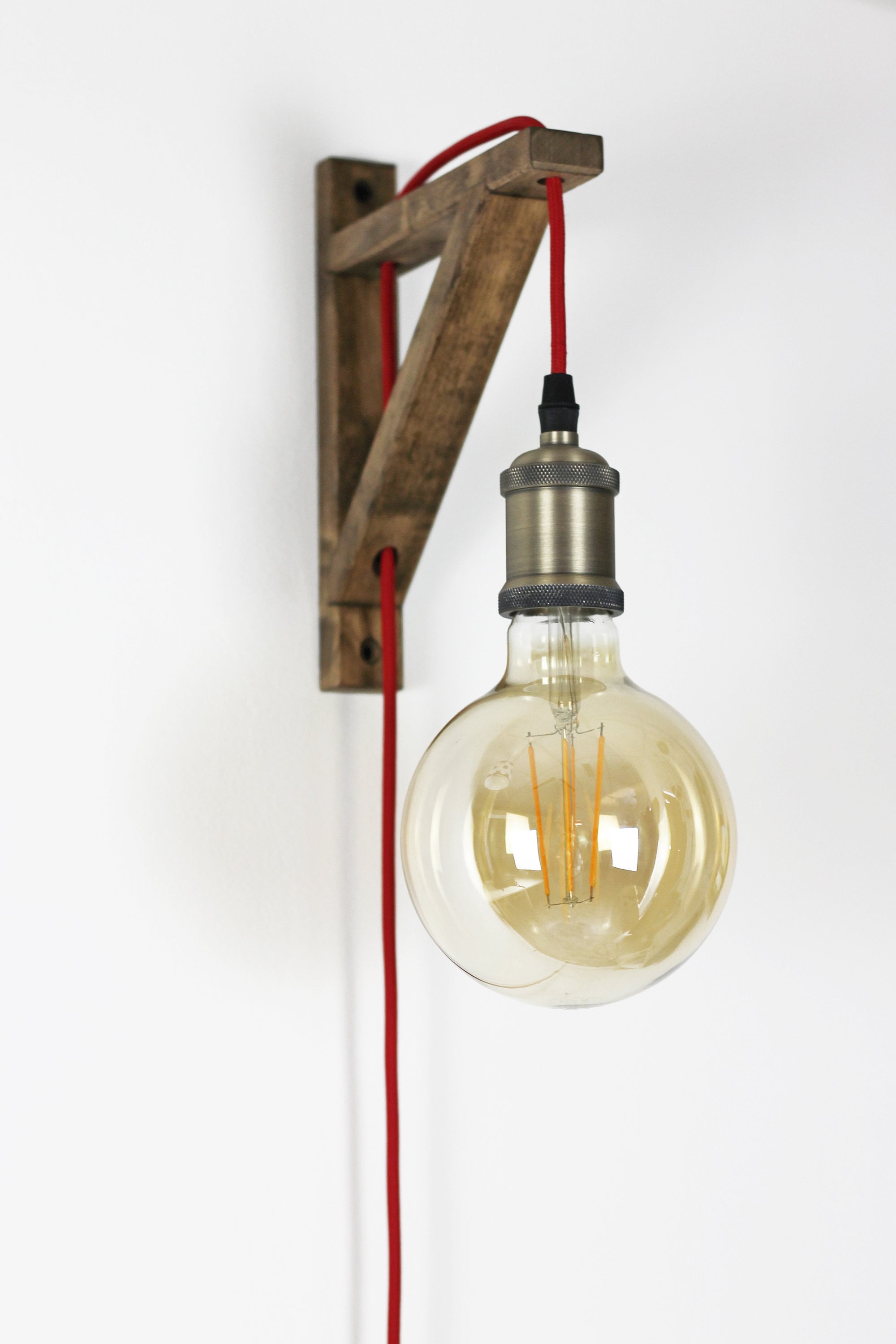 Plug in wall sconce Plug in wall light Pendant light Wall Etsy