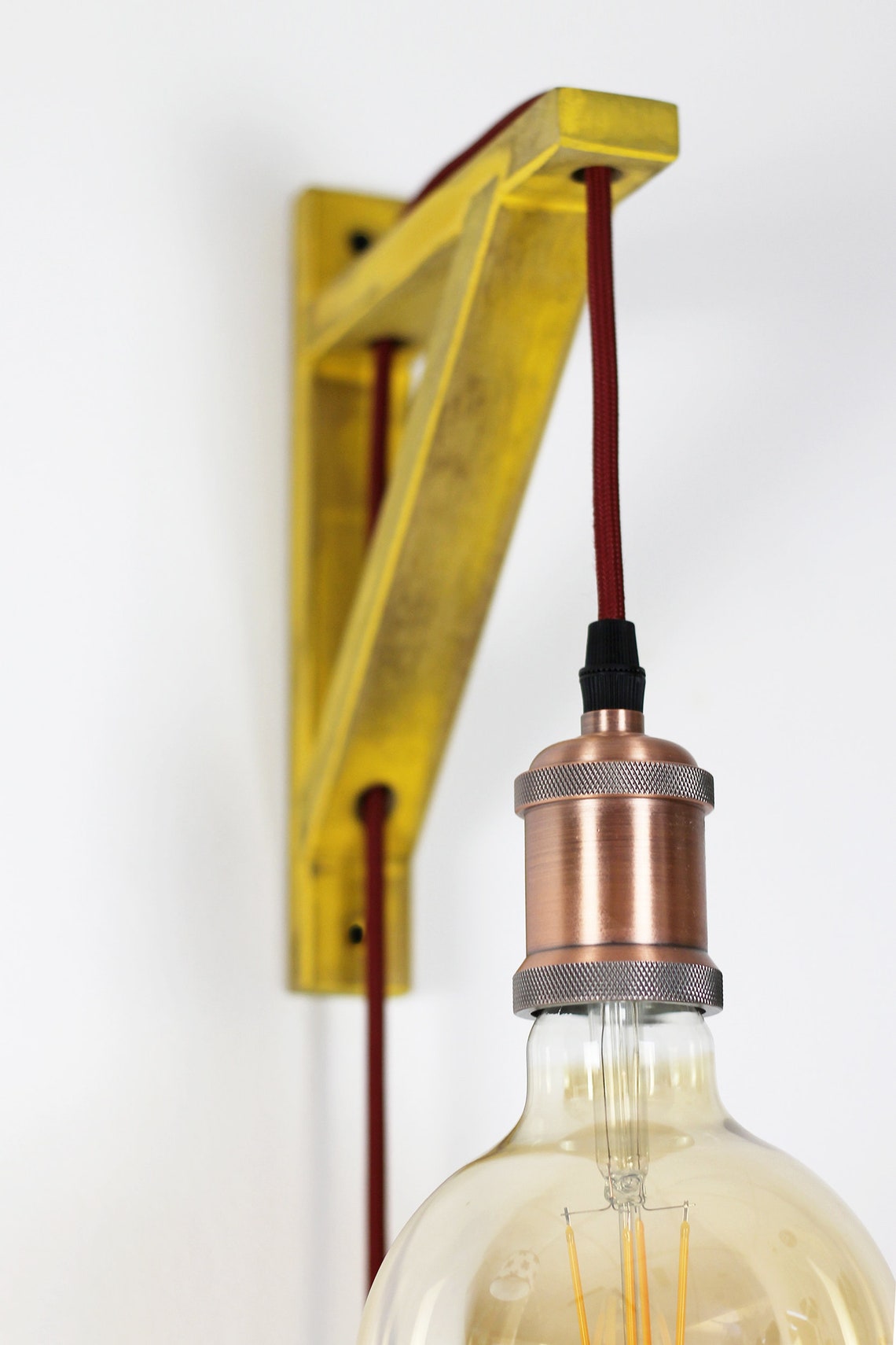 Plug in Wall Sconce Plug in Wall Light Pendant Light Wall Etsy