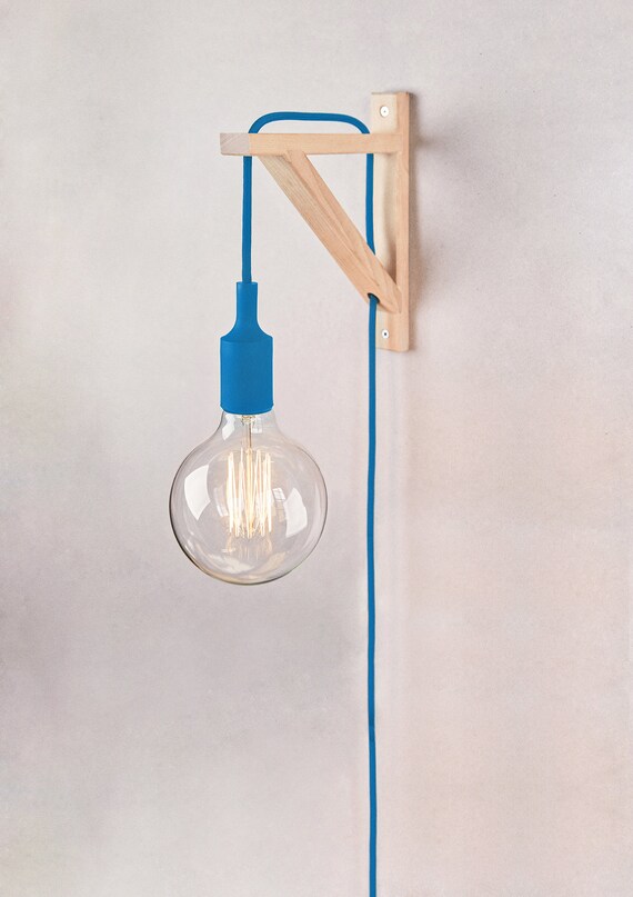 Plug In Wall Sconce Lamps Lamp Light Wooden Bracket Nordic - Wall Lights Plug In Plug In Wall Sconce Lamps Lamp Light Wooden Bracket Nordic - Wall Lights Plug In