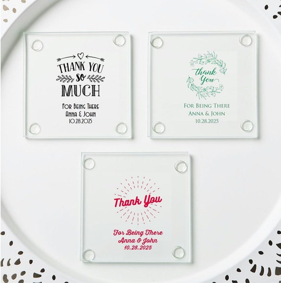 Printed glass coasters deals