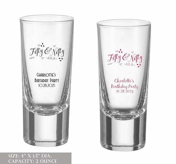 Tall shot glasses deals