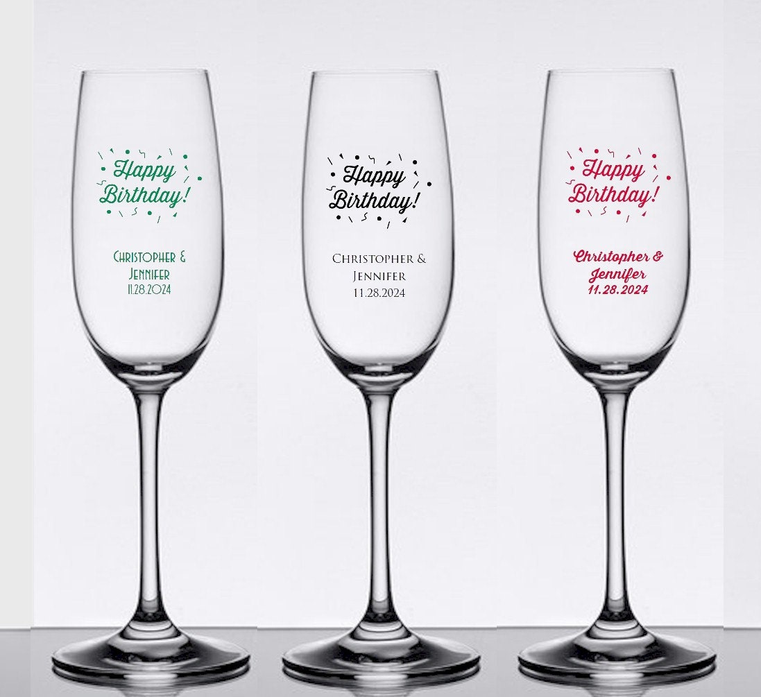 24+ Colored Glass Champagne Flutes