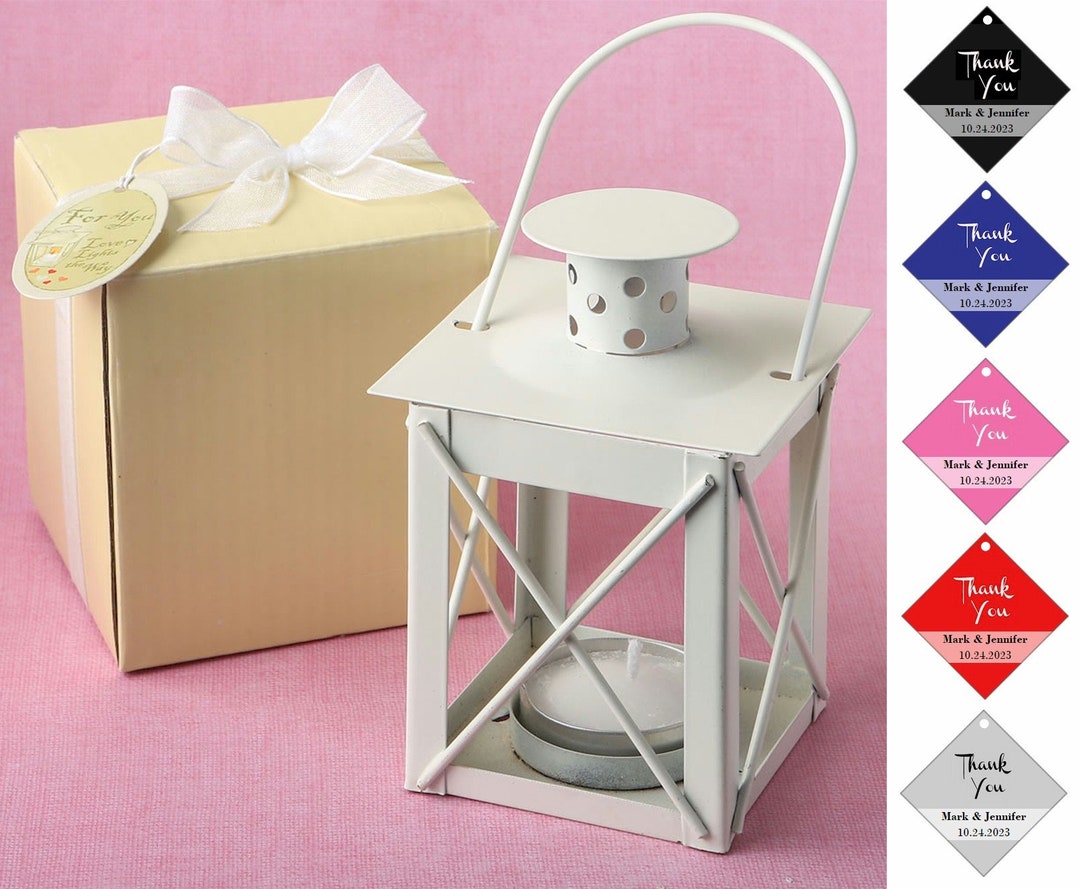 Ivory Wedding Lantern, Wedding Centerpiece Mini Lanterns, Wedding