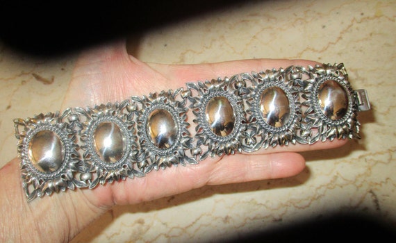 Extraordinary 2" WiDE 1960's NAPIER SILVER (only)… - image 4