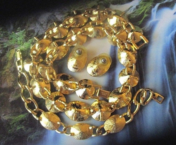 ULTIMATE Napier Swarovski HEADLIGHT Crystal Necklace … - Gem