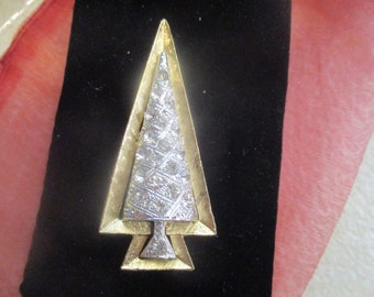 Broche Vintage Claude Montana Années 80 - Cœurs émaillés Rouge Jaune Bleu - Occasion