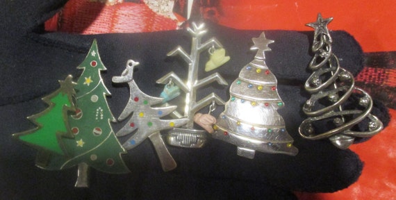 A Birdie Told Me Sterling A & J Christmas Tree Pi… - image 10