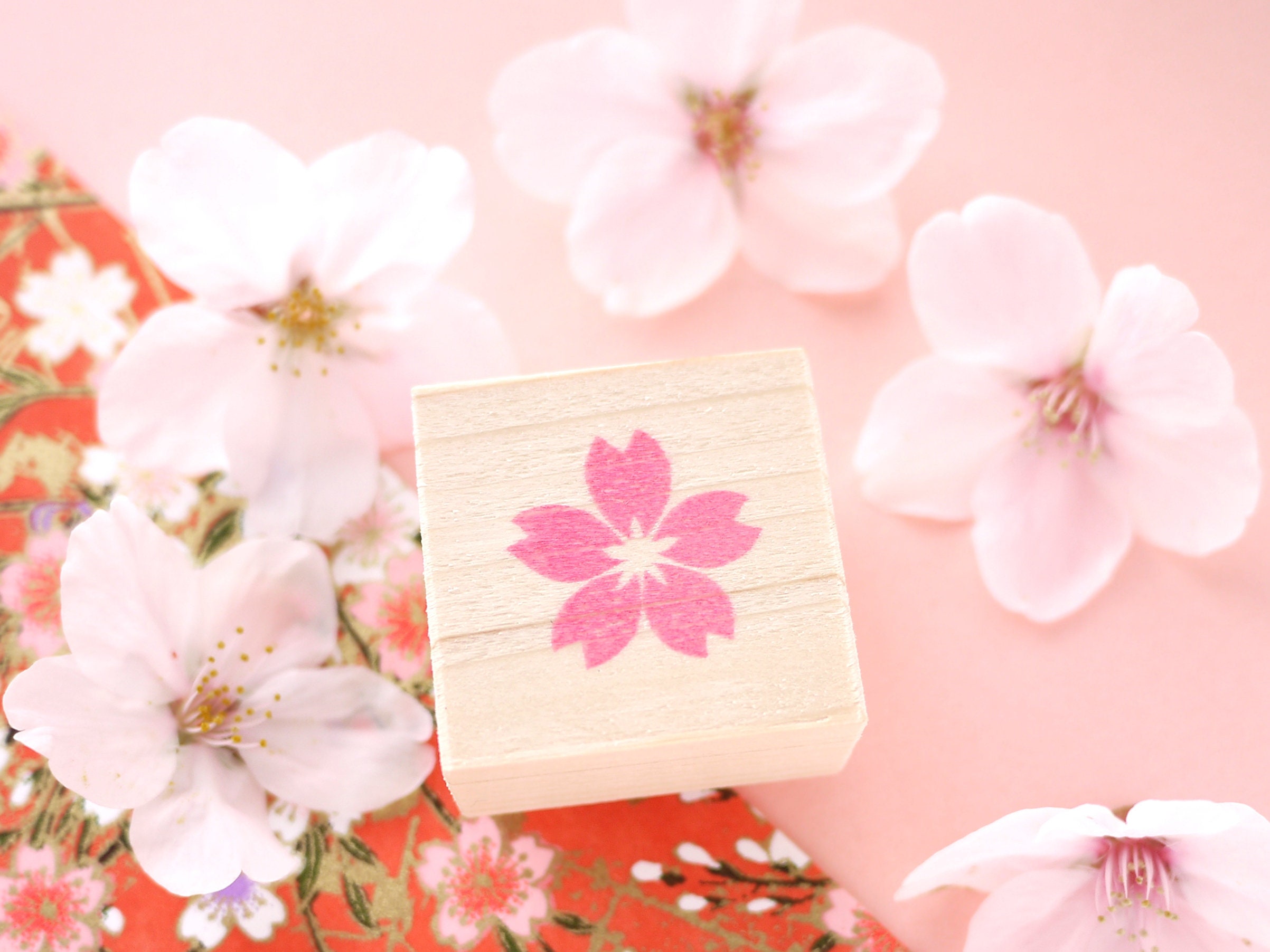 TenkaGoken Sakura Kamon cherry blossom necklace