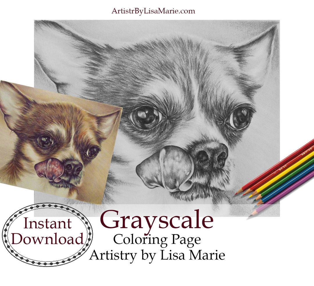 Grayscale Printable Instant Download Digital Stamp - Etsy