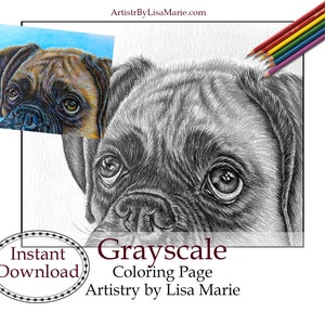 Grayscale Printable Instant Download Digital Stamp - Etsy