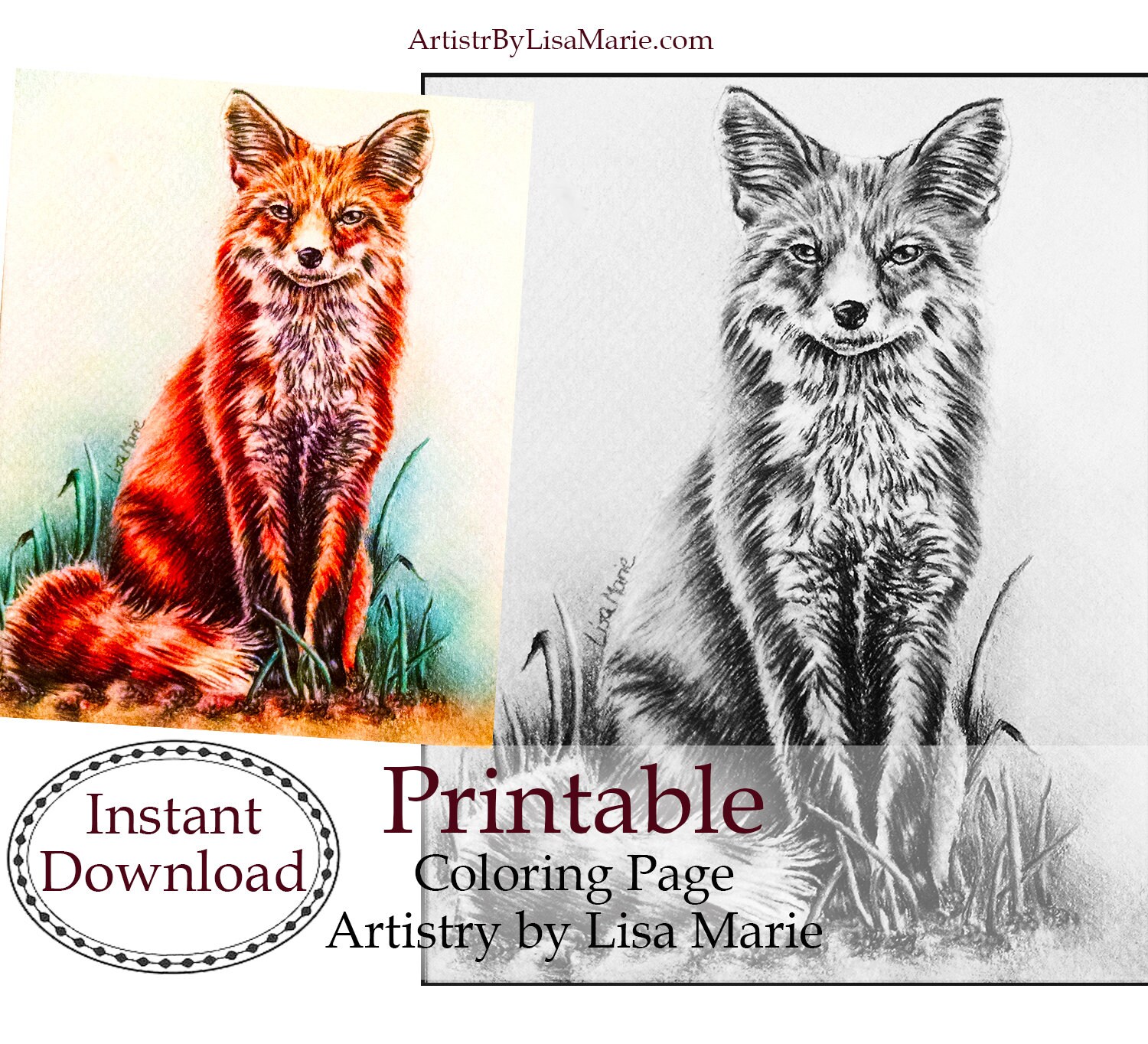 Adult Coloring Page Coloring Pages Printable Instant - Etsy