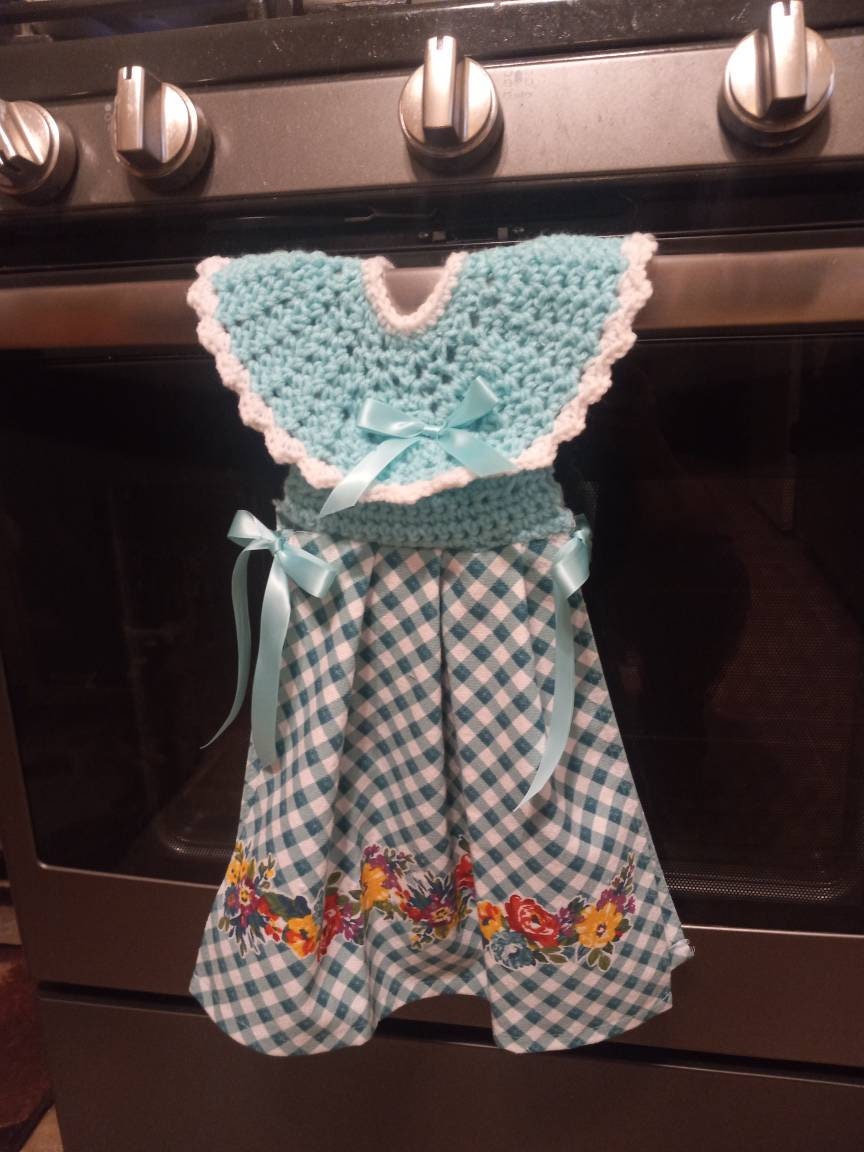 The Pioneer Woman Culinary Floral Crochet Tea Towel Kit, Multicolor