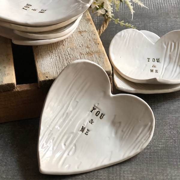 Ceramic Heart Dish Etsy
