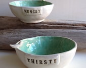 THIRSTY & HUNGRY - Cat Bowl set