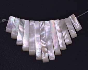 g2006  11mm to 28mm Mother of Pearl MOP shell graduated loose beads pendant beads set