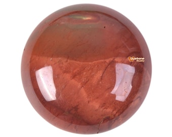 30mm Red mookaite jasper round cab cabochon