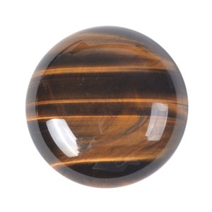 30mm Golden tiger&#39;s eye round flatback cab cabochon