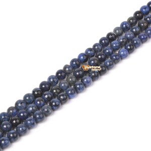4mm Sodalite Round Ball Loose Beads DIY Jewelry Making Strand 15.5-16&quot;