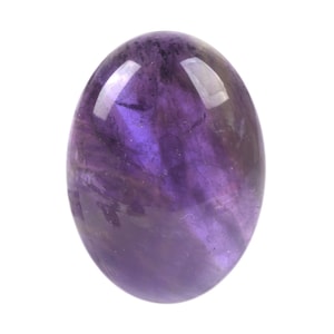 30mm Purple amethyst oval flatback cab cabochon