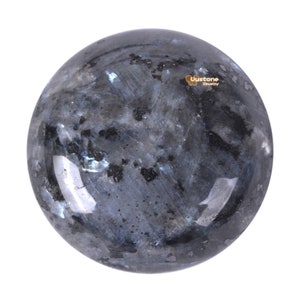 30mm Larvikite round flatback cab cabochon