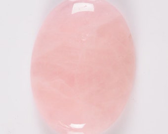 30mm Rose quartz oval flatback cab cabochon g2877