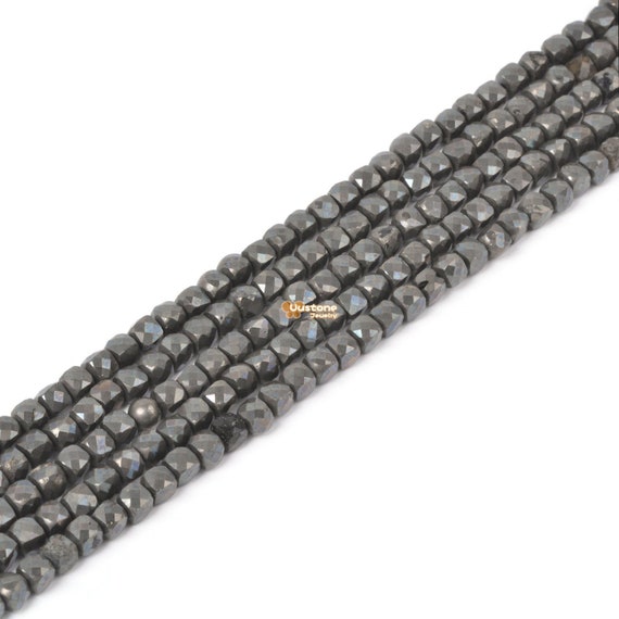 Tacool – Perline Di Pietra Naturale Pirite – 3 Mm – 38 Cm – Per Gioielli Fai Da Te - 2