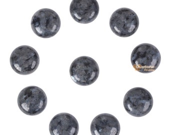 20mm Larvikit Edelstein Runde Kabine Cabochon