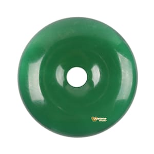 Green agate 50mm peace donut disc lucky coin pendant crystal circle beads forJewelry Making