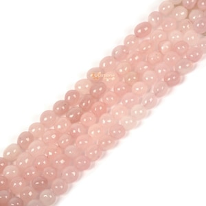 Natural Rose Quartz Crystal Quartz Pebble Oval Chips Beads Freeform Nugget Irregular Loose Beads Strand 15 Inch for DIY Jewelry Making