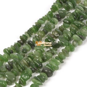 Natural African Jade Freedom Chips Loose Beads 6-10mm for Jewelry Making DIY Handmade Craft 16 inch