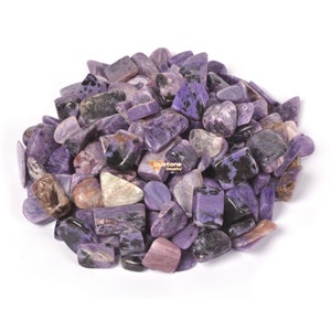 Charoite Gemstone Polished Chips Crushed Tumbled Stone Crystal Healing Embellishments 100 Grams